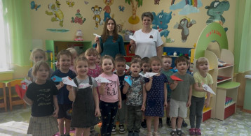 Участие во Всероссийской акции "Самолётики Победы". Участие во Всероссийской акции "Самолётики Победы".